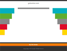 Tablet Screenshot of gokosher.com